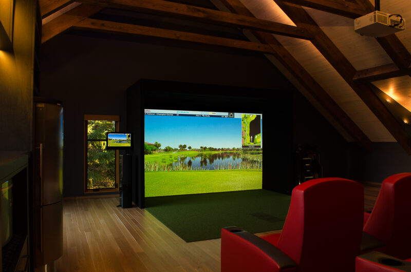 Residential &Commercial Turnkey Golf Simulators Design & Install